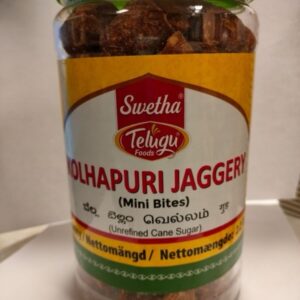 Telugu Foods Kohlapuri Jaggery Mini Bites 1 kg