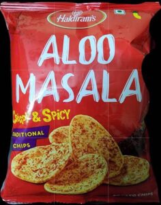 Haldiram Aloo Masala Chips ( Crispy & Spicy Traditional Potato Chips 200 g