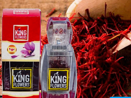 King flowers saffron 1 gram ( IRAN )