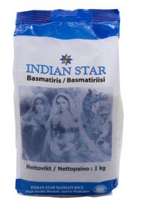 Indian star basmati rice 1 kg