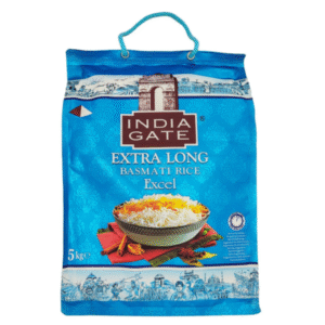 India Gate Excel Extra Long Basmati Rice – 5kg