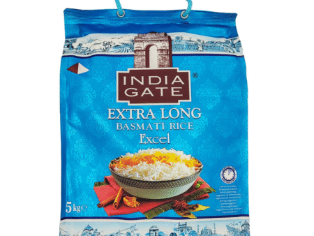 India Gate Excel Extra Long Basmati Rice – 5kg