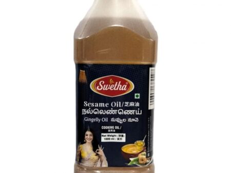 Telugu Foods Swetha Sesame Oil - 1L