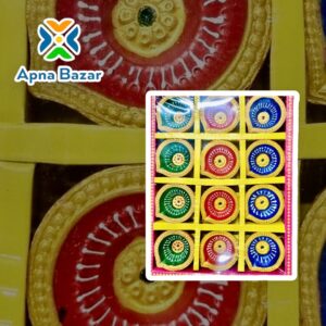 Fancy Authentic Handmade Diyas (12 Pcs) without Wax