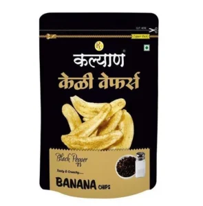 Kalyan Banana Chips Black Pepper 200 g