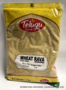 Telugu Foods wheat rava coarse  1 kg