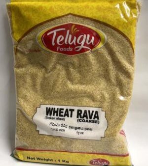 Telugu Foods wheat rava coarse  1 kg