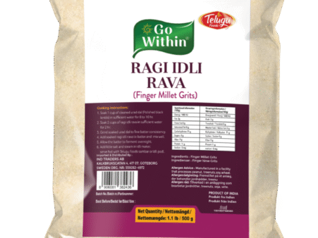 Telugu Foods Ragi Idli Rava 500g