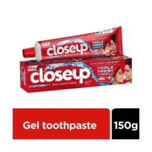 Closeup Everfresh Red Toothpaste  Triple Fresh Formula 150g