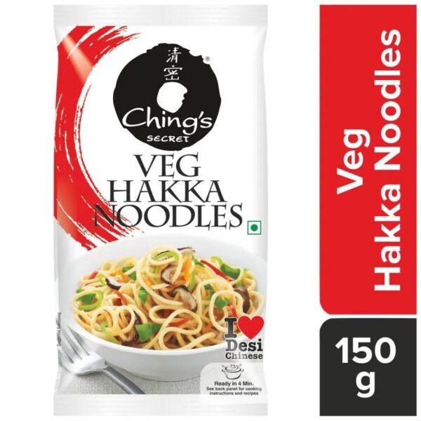 Chings Secret Veg Hakka Noodles - 150g