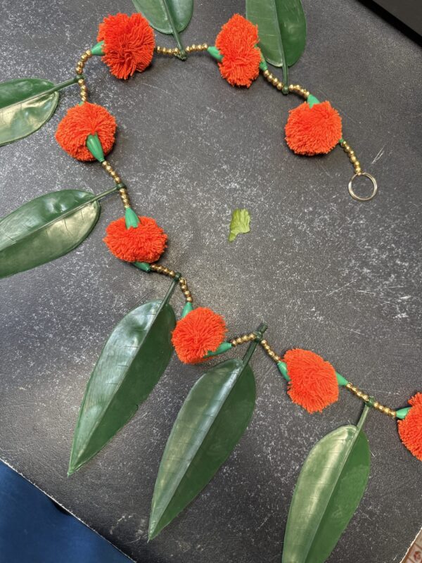 TORAN marigold flower with mango leaf