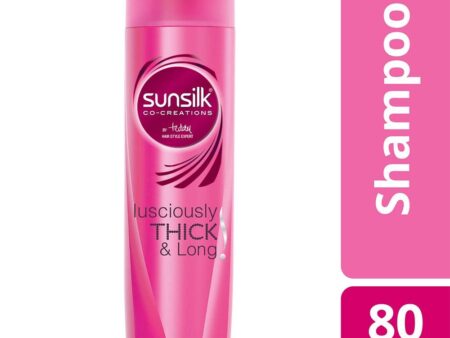 Sunsilk Lusciously Thick and Long Shampoo, 80 ml (2.7 oz), India
