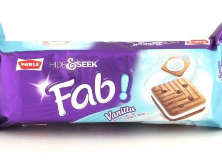 Parle Hide & Seek Fab - Vanilla - 112g
