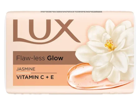 Lux Advanced Flaw- Less Glow Jasmine Vitamin C + E Bathing Bar 100 g