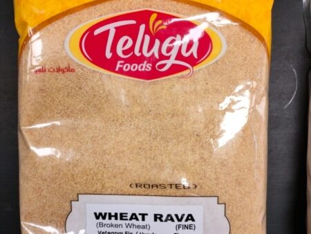 Telugu Foods Roasted Wheat Rava Fine 1 KG