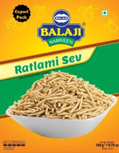 Ratlami Sev, Balaji Gujrati Namkeen, Snacks, 400 G