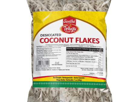 Telugu Foods Desiccated coconut flakes – 200gm