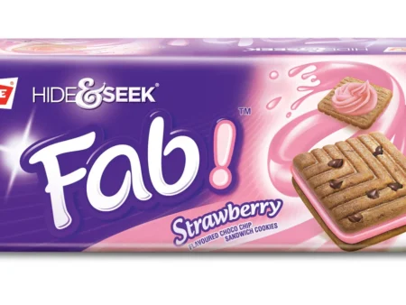 Parle Hide & Seek Fab Strawberry Cookies- 112g