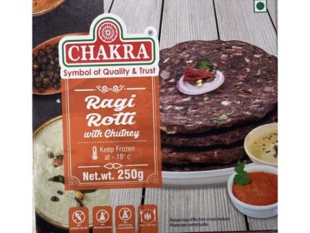 Frozen Chakra Ragi Roti With Chutney 250g
