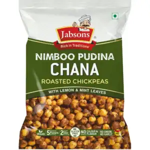 Jabsons Roasted Chana Nimboo Pudina 150gm