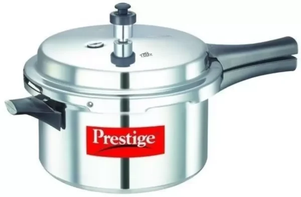 Prestige deluxe Alpha Pressure Cooker (Aluminium) 5 LTR - Image 2