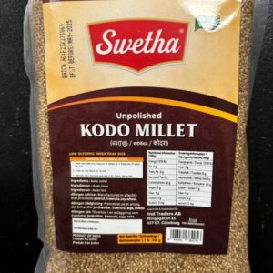 Telugu Foods – Swetha – Unpolished Proso Millets 500 Gms