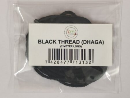 CnM Black Thread (Dhaga) 2Mtr