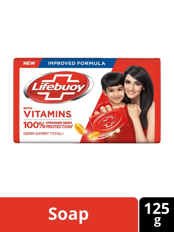 Lifebuoy Germ Expert Total Plus Soap With Vitamins - 125g