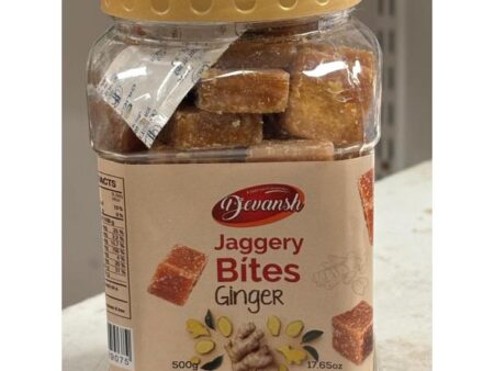 Devansh Jaggery Bite Ginger-500g