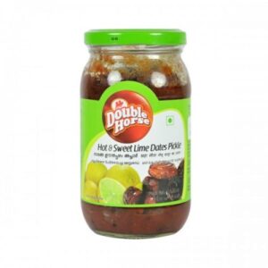 Double Horse hot and sweet Lime Dates Pickle – 400g