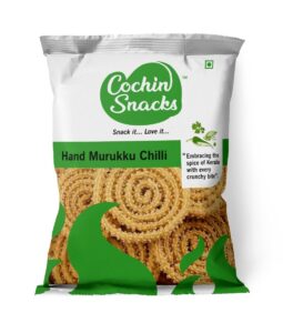 Cochin Snacks Hand Murukku Chilli – 150g