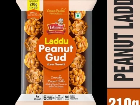 Jabsons Gud Peanut Laddu  210 g