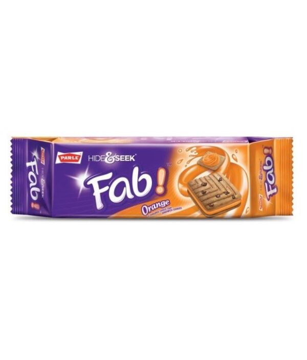 Parle Hide & Seek Fab Orange Cookies- 112g