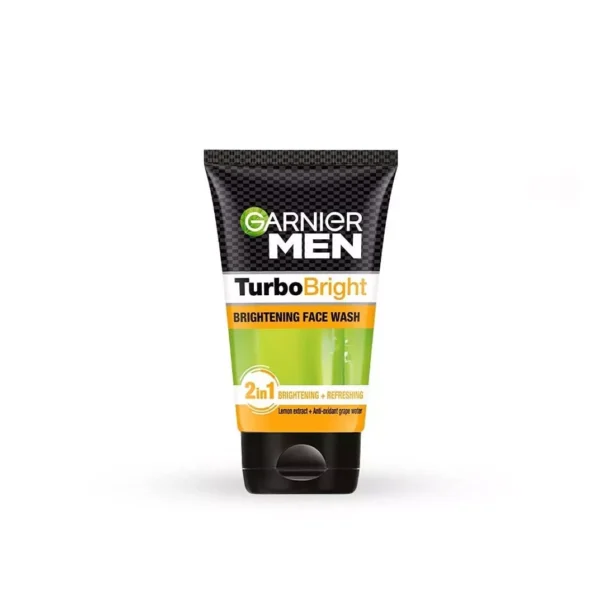 Garnier Men TurboBright Brightening + Refreshing Face Wash - 100 g