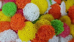 KRG Far Far Coloured Sabudana Papd 200 gr