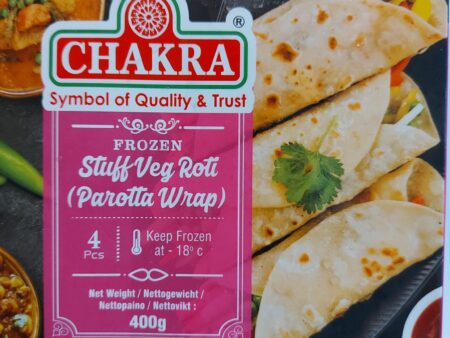 Frozen Chakra Stuff Veg Roti 400g