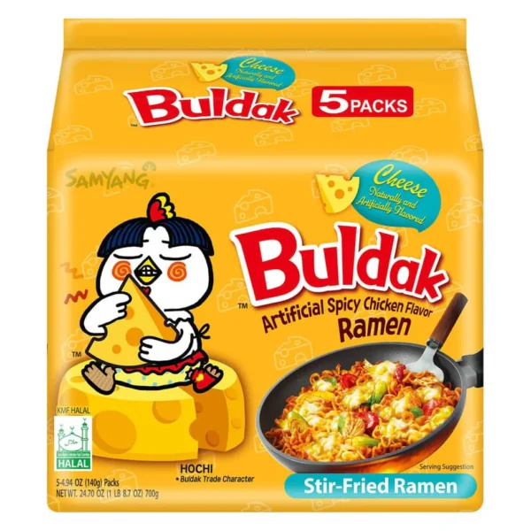 Samyang Hot Chicken Cheese Noodles 5P