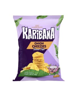 KARIBANA ONION CHEEZIES BANANA CHIPS 150 G