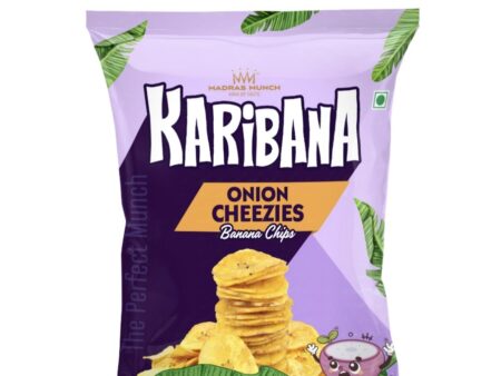 KARIBANA ONION CHEEZIES BANANA CHIPS 150 G