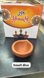 Diya Plain Small  12 pieces set