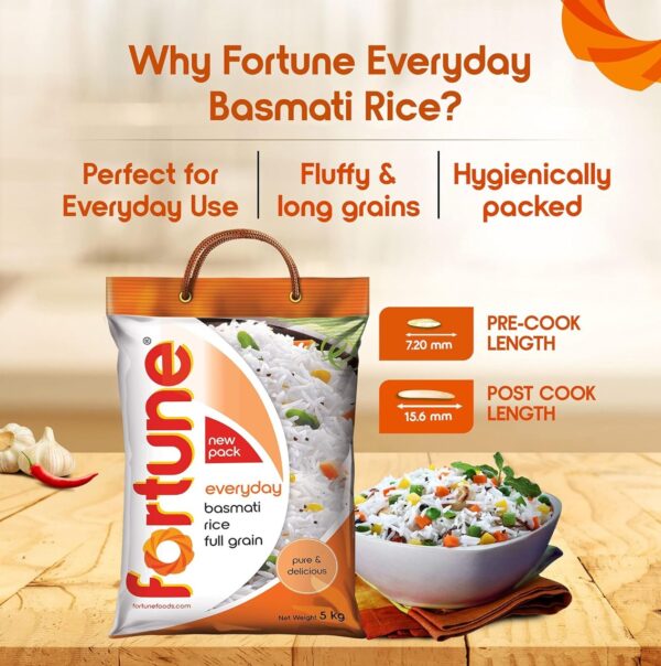 Fortune Everyday Basmati rice 5 kg
