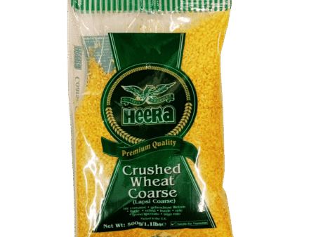 Heera Lapsi Coarse Broken Wheat Daliya 500 gr