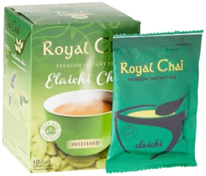 Royal Chai Elaichi Premium Instant Indian Tea UnSweetened – 10 Sachets