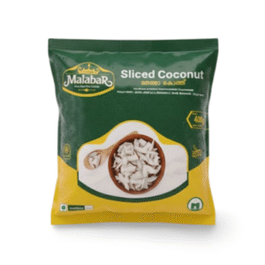 Crown Malabar Frozen Sliced Coconut – 400g