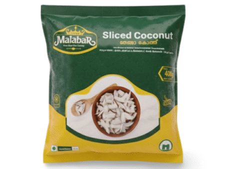 Crown Malabar Frozen Sliced Coconut - 400g
