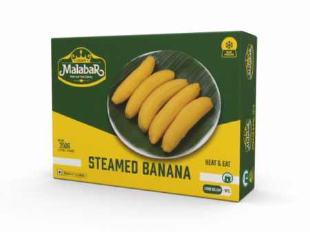 Crown Malabar Frozen Steamed Banana - 350g