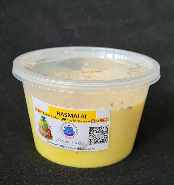 Artistic cake rasmalai fresh 5 piece