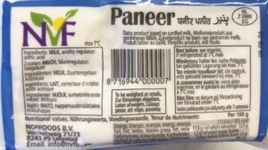 NVF Fresh Paneer  400g (Approx)
