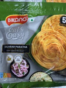 Bikano Malabar paratha 16 piece 1280 g
