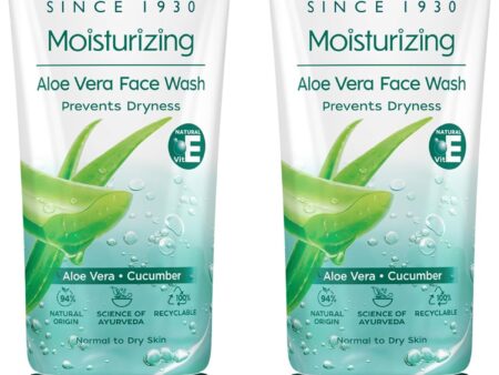 Himalaya Moisturizing Aloe Vera Face Wash,Cleanses, Soothes and Nourishes Skin Protects Skin from Damage | Refreshes Dull, Tired Skin,For Normal to Oily Skin- 100ML